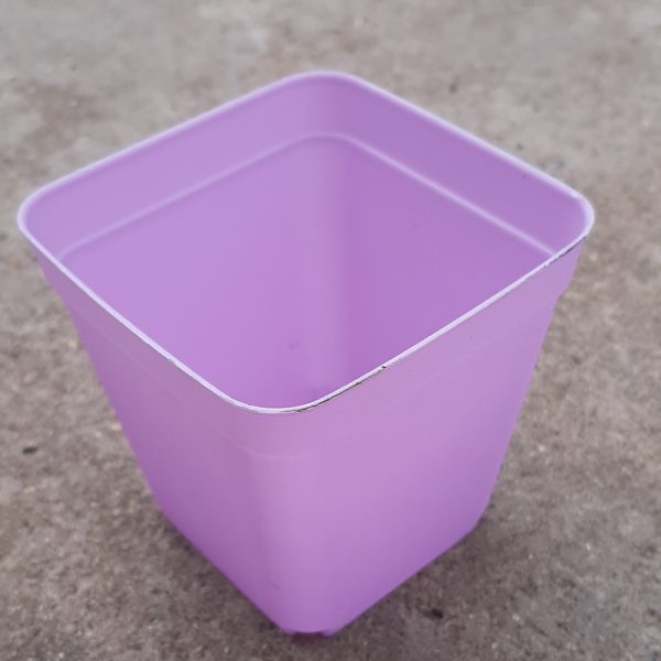 Matero cuadrado numero 7 color morado