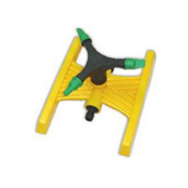 Rociador de 3 patas con base plastica 1/2